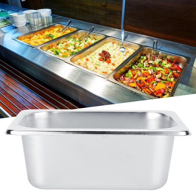 Bassin de Service, Buffet Alimentaire en Acier Inoxydable Bassin de Service en Acier Inoxydable Bassin de Buffet Construction Robuste