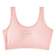 thumbnail image 1 of TZEWGL Summer Sports Bra For Middle School Student Racerback Straps Soft Elastic Waistband Spandex For Teen size 10-12T, 1 of 2