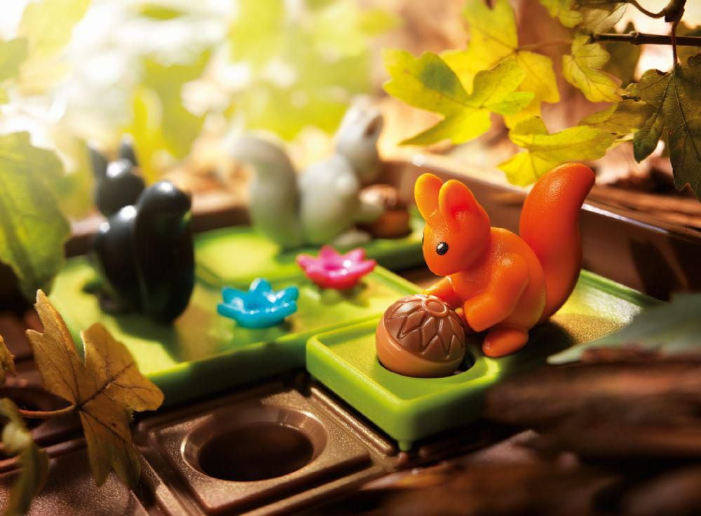 Smart Games - Cache-Noisettes - 60 défis - 1 joueur - 6 ans et plus