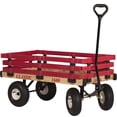 thumbnail image 1 of Millside Classic Kids 20" x 38" Wood Wagon with Poly Racks, 1 of 5