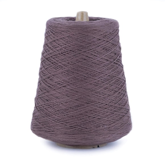 5/2 Perle Mercerized Cotton Weaving Yarn by Silk City Fibers Mocha