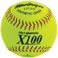 thumbnail image 1 of MacGregor 1377375 12 Po X52RE ASA Softball à Lancer Lent, Synthétique, 1 of 4