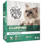 Special Kitty Litter de chat sans parfum avec du soda au four 18kg