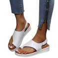 thumbnail image 1 of Women‘s Beach Gladiator Flat Sandal Slippers Buckle Open Toe Thong Sandals, 1 of 9