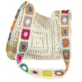 thumbnail image 1 of Esquirla Sac Crochet Pratique Mode Sac à Bandoulière pour Femmes pour les Trajets d'Été Rue Beige, 1 of 8