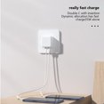 thumbnail image 4 of 35w Quick Charge Dual Usb-c Pd Fast Charger Compatible For Iphone 14 Mobile Phone Tablet Wall Travel Phone Charger, 4 of 9