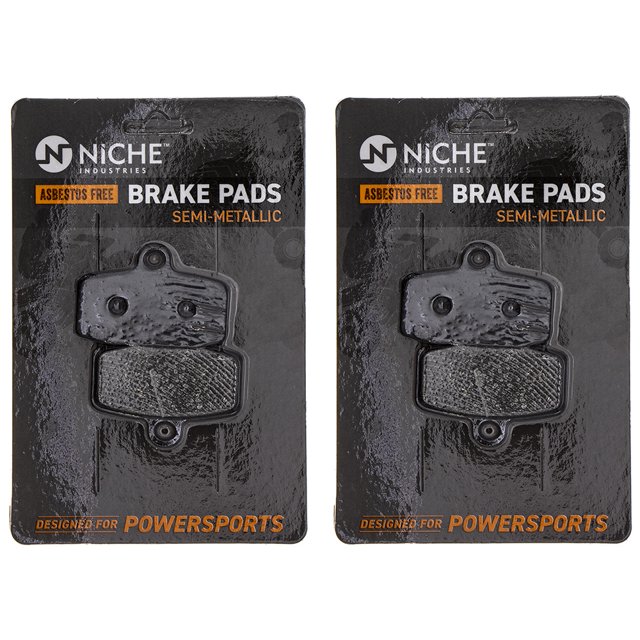 Niche Front Brake Pad Set for KTM 85 Semi-Metallic Motorcycle 2 Pack 519-KPA2474D