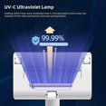 thumbnail image 4 of Handheld Electric Uv Bed Vacuum Cleaner Wireless Mites Remover Dust Collector Disinfection Anti-bacterials 10ka, 4 of 5