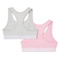 thumbnail image 2 of George Girls' Racerback Bras 2-Pack, 2 of 2