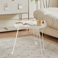 thumbnail image 4 of LSLJS Petite Table Pliante Table Ronde Mobile Petite Table Basse Pliante Petite Table à Manger Convient pour une Utilisation à Côté du Sofa, Petites Tables en Panneau Composite Meubles de Salon, 4 of 6
