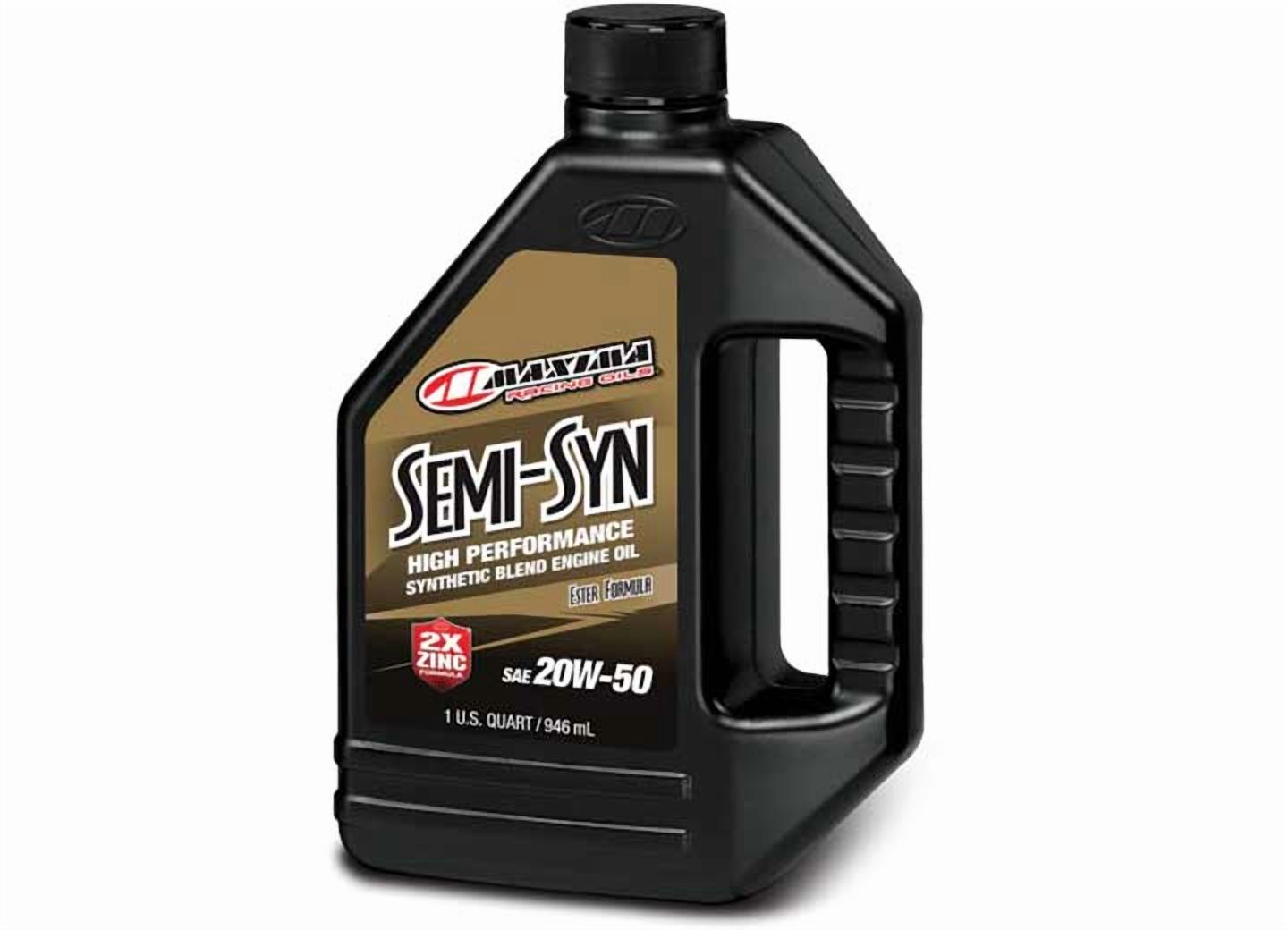 SEMISYN HIGH PERFORMANCE ENGINE OIL SAE 20W50 1 QT