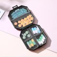 thumbnail image 3 of ‌Portable Plastic Storage VC Box with Six Spaces‌ - Mini Travel Size, Perfect for Vitamins & Medications, Lightweight & Durable Easy to Open & Close, 3 of 6