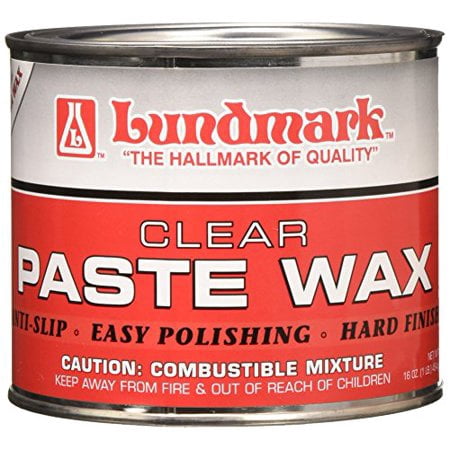 Lundmark Carnauba Paste Wax Clear 1-Pound 3206P001-6