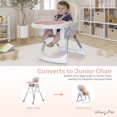 thumbnail image 2 of Dream On Me Portable 2 In 1 Table Talk High Chair |Convertible |Compact High Chair |Light Weight Portable Highchair, 2 of 6