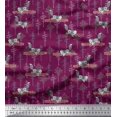 thumbnail image 1 of Soimoi Cotton Voile Fabric Tree & Sloth Cartoon Print Sewing Fabric Yard 42 Inch Wide, 1 of 3