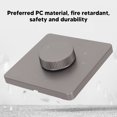 thumbnail image 3 of 50W Volume Control Knob, 5 Gears Tuning In Wall Volume Controller Impedance Matching For Home Speakers, For Dedicated Audio Zone Volume Adjustment, 3 of 8