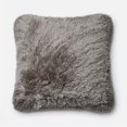 thumbnail image 1 of Loloi Coussin Carré en Polyester 22 Pouces Gris Clair, 1 of 1