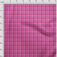thumbnail image 3 of oneOone Polyester Lycra Fabric Check Kasuri Printed Fabric 1 Yard 56 Inch Wide, 3 of 4