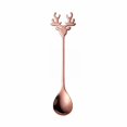 thumbnail image 2 of 2PC Stainless Steel Cutlery Set Christmas 304 Stainless Steel Coffee Spoon Gift Box Cake Dessert And Fork Creative Christmas Spoon Coffee Spoon Gift Box Cake Dessert Spoon Animal Spoon Gold, 2 of 9