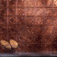 thumbnail image 2 of Fasade Traditional Style 4 Decorative Vinyl Backsplash Kit 15 sq ft Moonstone Copper, 2 of 6
