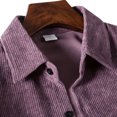thumbnail image 4 of Chemise Veste Multi-Poches en Velours Côtelé pour Hommes, 4 of 5
