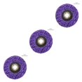 thumbnail image 1 of QualitChoice Sanding Wheel Polishing Paint Rust Grinding Inner Hole Tools for Angle Grinder Wood Metal Buffing Car Accessories #115 purple 3Set, 1 of 6