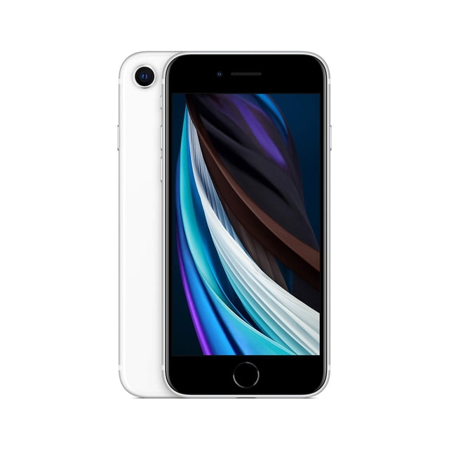 Apple iPhone SE 2020 2e Gén. 128 Go Téléphone Intelligent Déverrouillé d'Usine (Remis à Neuf)