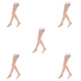 thumbnail image 1 of maskred Soft And Comfortable Tights High Stocking Stretchy Warm Fashionable Easy To Wear Nylon Compression Stockings Toe wrapping - skin S 5Set, 1 of 6