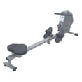 thumbnail image 1 of Sunny Health & Fitness Magnetic Rowing Machine Rower, 11lb (5kg) Flywheel and LCD Monitor with Tablet Holder - SF-RW5856, 1 of 6