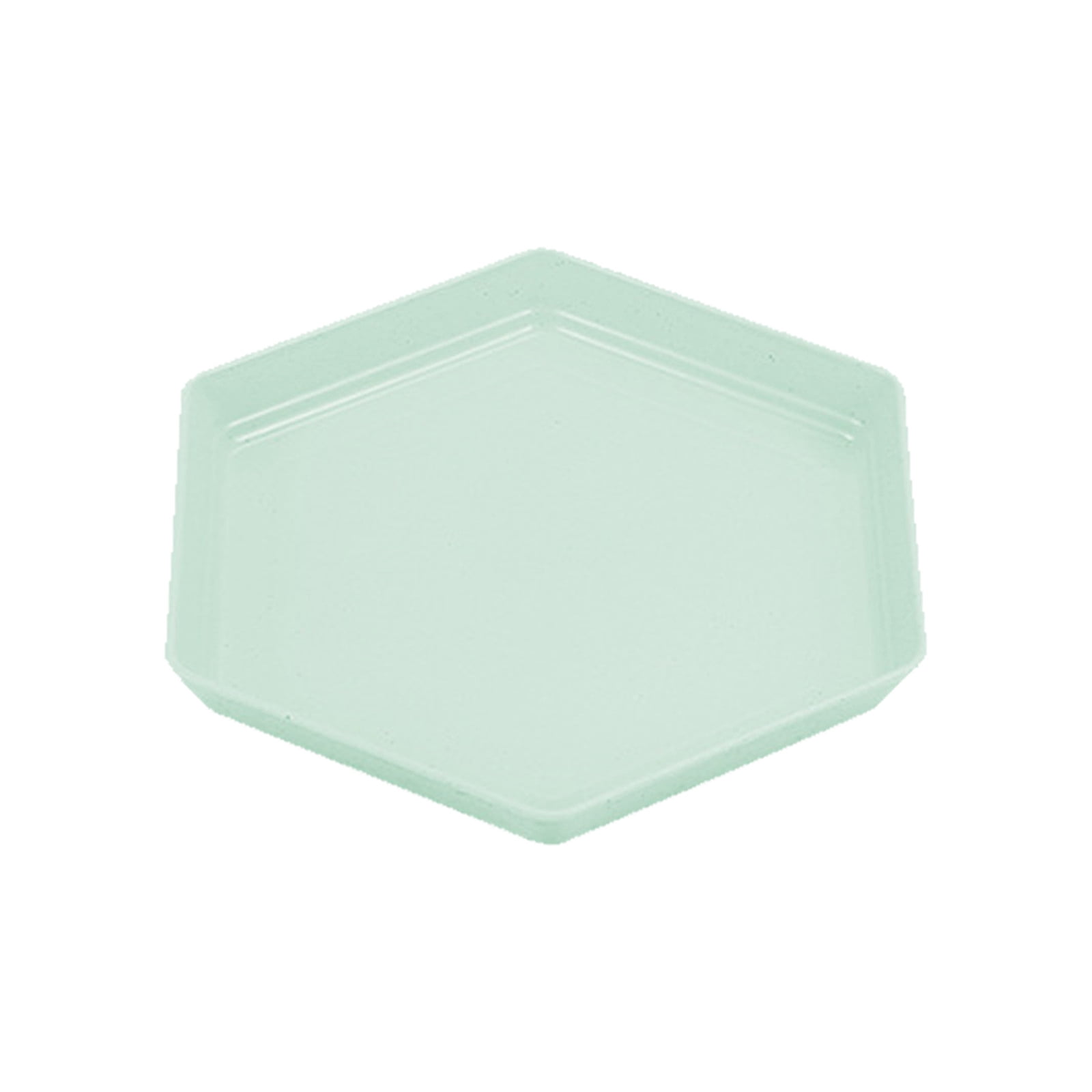 Plastic Dinner Plateshexagonal Plates Impregnable Dinner Plates Dishwasher Microwave Safe Plastic Plates Reusable Lightweight Plates for Kitchen Or Camping 6.69X6.69 Inches