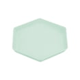 thumbnail image 2 of Hexagonal Dinner Plates, Reusable Plastic Dishware, Microwave and Dishwasher Reliable, Unbreakable Camping Plates, Lightweight Kitchen Plates for Everyday Use, 2 of 8