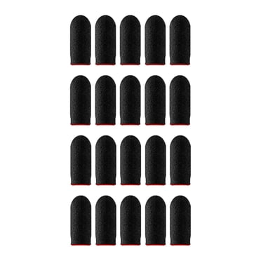 20x Gaming Finger Sleeves Thumb Sleeves Extremely Thin Cover for Mobile