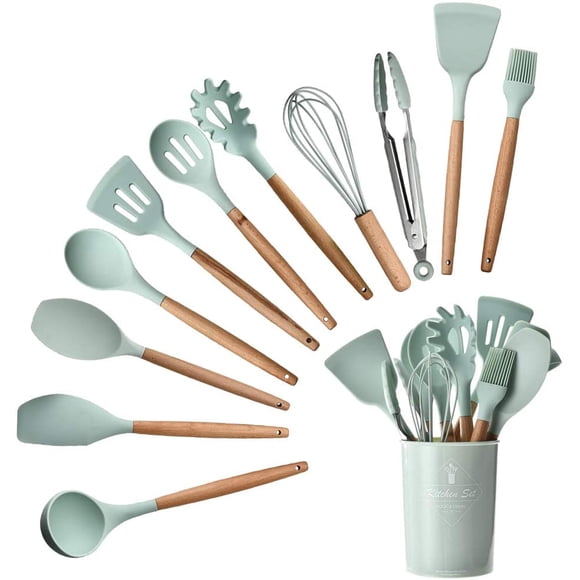 Ensemble de Spatule en Silicone et Spatule