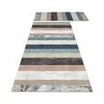 thumbnail image 2 of EGNMCR Kitchen Mat 2pcs Kitchen Rugs Cushioned Kitchen Mats For Floor Non Slip Standing Desk MatWaterproofing Kitchen Rug Set Washable For Kitche Floor Office Polyester kitchen mats, 2 of 6