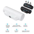 thumbnail image 4 of Chargeur de Batterie Mobile Externe Portable d'Urgence Grande Capacité 3000mAh Rechargeable avec Connecteurs Détachables Blanc, 4 of 8