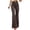 Brown, variant on Autumn And Winter Women's Clothing Solid Color Mid Waist Slim Micro Bottoms Corduroy Elastic Waist Casual Trousers Dress Pants for Women Business Casual Petite Work Shorts for Women Women Casual Pants