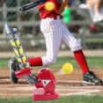 thumbnail image 4 of Baseball Pitching Machine, 2 in 1 Baseball Tennis Pitcher with Retractable Bat Elastic Tennis Racket Boys Girls Indoor Outdoor Sports Game, 4 of 7