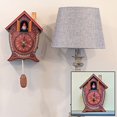 thumbnail image 2 of Mark Feldstein & Associates Horloge Coucou Murale de Table Style Chalet Traditionnel Cardinal Chantant, 2 of 5