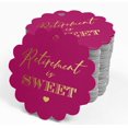 thumbnail image 4 of Inkdotpot Gold Foil Paper Hang Tags Retirement Is Sweet Text Favor Tags 50 Pieces, 4 of 6