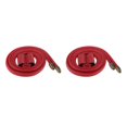 thumbnail image 2 of Decodeary Leather Drawstring Replacement Strap for Bucket Handbag Bag Red 2Set, 2 of 6