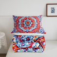 thumbnail image 4 of Erosebridal Bohemian Mandala Bedding Full Comforter Set, Hippie Floral Down Comforter, Microfiber, 4 of 6