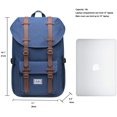 thumbnail image 2 of KAUKKO Laptop Outdoor Backpack, Traveling Rucksack Fits 15.6 Inch Laptop(5-7-Blue), 2 of 5