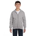 thumbnail image 1 of Youth EcoSmart 50/50 Full-Zip Hooded Sweatshirt, 1 of 1