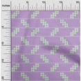 thumbnail image 1 of oneOone Cotton Poplin Fabric Stripe & Check Kasuri Print Fabric BTY 56 Inch Wide, 1 of 4