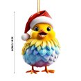 thumbnail image 3 of Meitianfacai Cute Rooster Car Pendant Home Tree Decoration Christmas Tree Ornament Home Decor, 3 of 6