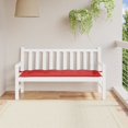 thumbnail image 1 of vidaXL Coussin pour Banc de Jardin Rouge 150x50x7 cm Tissu Oxford, 1 of 4
