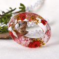 thumbnail image 5 of Lucite Fait à la Main Fleur Bracelet en Résine Époxy pour Dame, 5 of 5