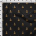 thumbnail image 2 of oneOone Polyester Lycra Fabric Christmas Tree Ikat Decor Fabric Printed BTY 56 Inch Wide, 2 of 3
