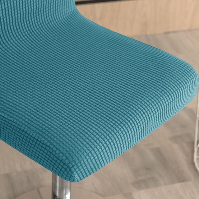 Ruiboury Bar Stool Chair Cover Made With Polyester Fits All Standard Bar Stools Soft And Comfortable blackish green
