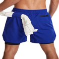 thumbnail image 3 of MesaSe Men‘s 2 in 1 Double Layer Running Shorts Quick Dry Gym Training Sport Short with Phone Pockets, 3 of 6